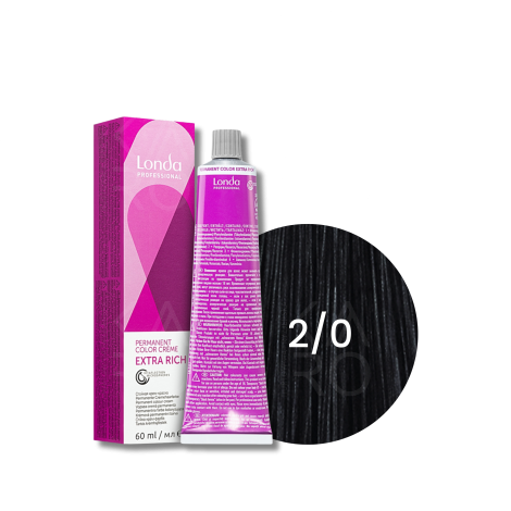 LONDA PROFESSIONAL EXTRA RICH trwała farba do włosów 60 ml | 2/0
