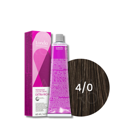 LONDA PROFESSIONAL EXTRA RICH trwała farba do włosów 60 ml | 4/0