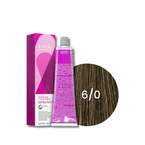LONDA PROFESSIONAL EXTRA RICH trwała farba do włosów 60 ml | 6/0