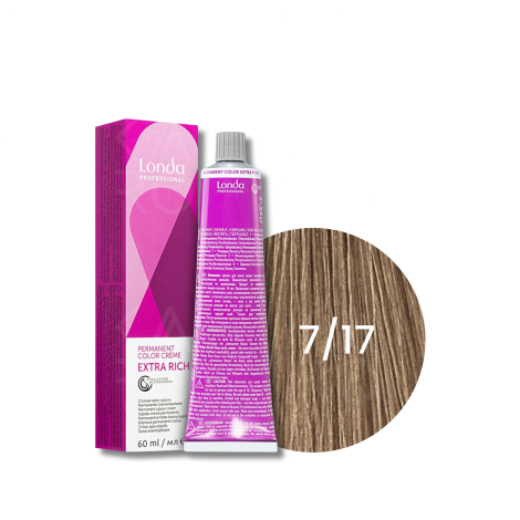 LONDA PROFESSIONAL EXTRA RICH trwała farba do włosów 60 ml | 7/17