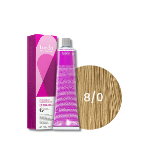LONDA PROFESSIONAL EXTRA RICH trwała farba do włosów 60 ml | 8/0