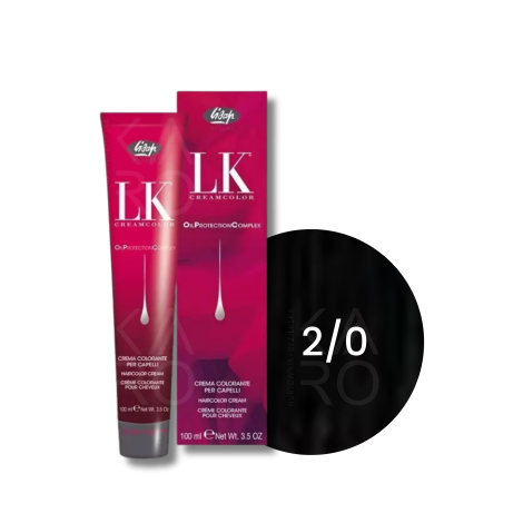 LISAP LK OPC trwała farba do włosów z olejkami 100 ml | 2/0