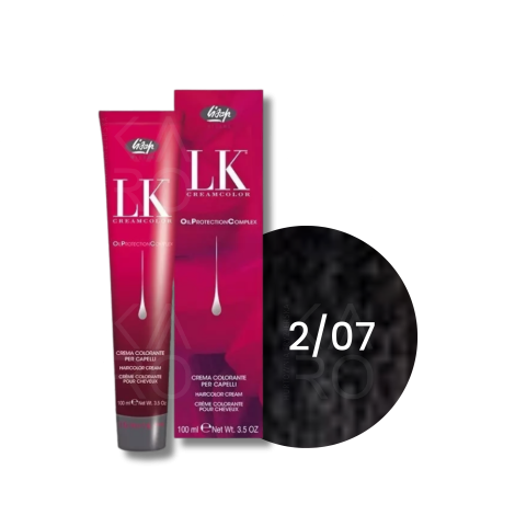 LISAP LK OPC trwała farba do włosów z olejkami 100 ml | 2/07