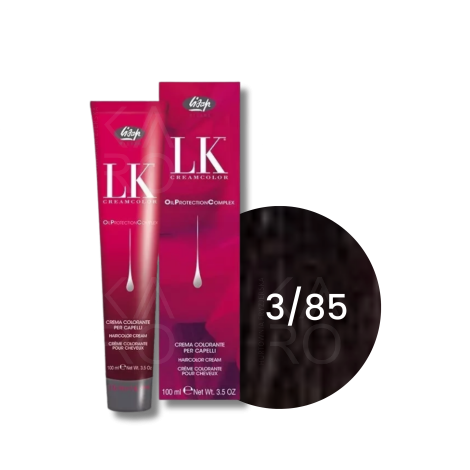 LISAP LK OPC trwała farba do włosów z olejkami 100 ml | 3/85