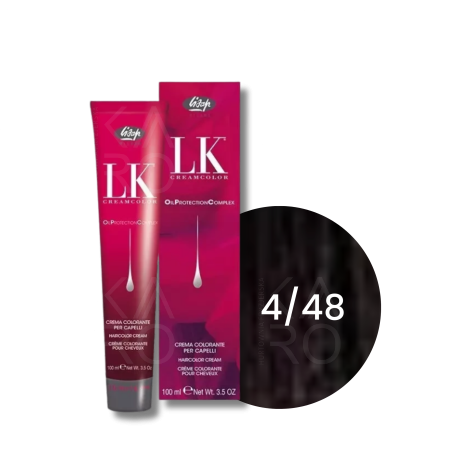 LISAP LK OPC trwała farba do włosów z olejkami 100 ml | 4/48