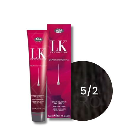 LISAP LK OPC trwała farba do włosów z olejkami 100 ml | 5/2