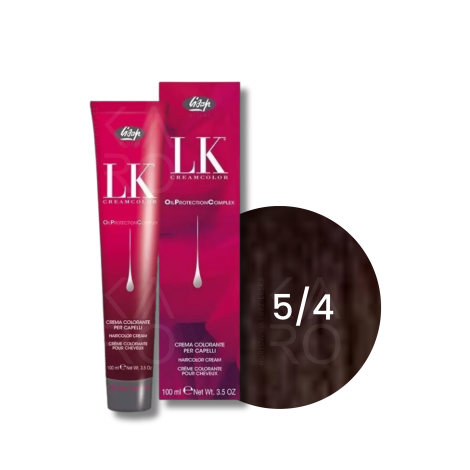LISAP LK OPC trwała farba do włosów z olejkami 100 ml | 5/4