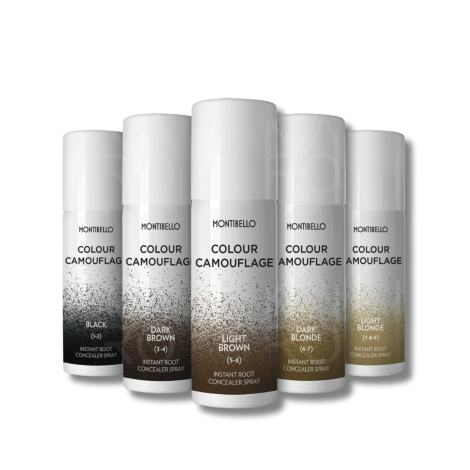 MONTIBELLO COLOUR CAMOUFLAGE spray na odrosty 125 ml | Light Blonde - 3
