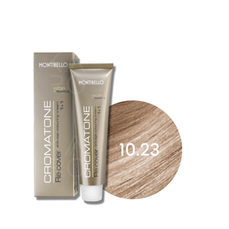 MONTIBELLO CROMATONE RECOVER farba do włosów siwych 60 ml | 10.23