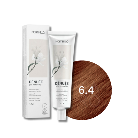 MONTIBELLO DÉNUÉE wegańska farba do włosów bez amoniaku 60 ml | 6.4