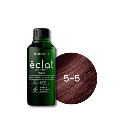 MONTIBELLO ÉCLAT kwaśna farba demipermanentna bez amoniaku 60 ml | 5.5