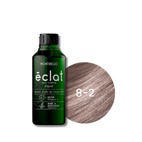 MONTIBELLO ÉCLAT kwaśna farba demipermanentna bez amoniaku 60 ml | 8.2