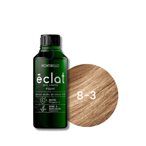 MONTIBELLO ÉCLAT kwaśna farba demipermanentna bez amoniaku 60 ml | 8.3
