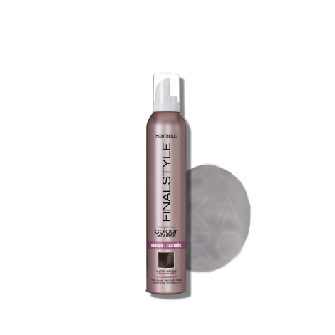 MONTIBELLO FINALSTYLE koloryzująca pianka do włosów 320 ml | Brown - 2