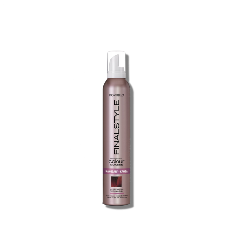 MONTIBELLO FINALSTYLE koloryzująca pianka do włosów 320 ml | Mahogany