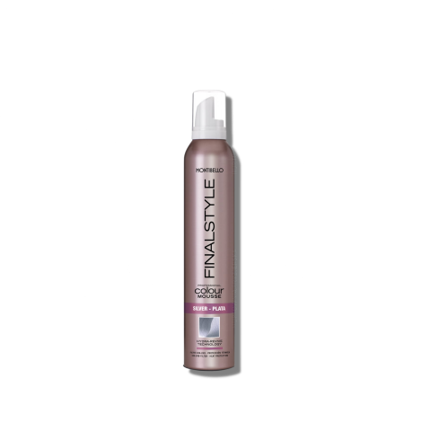 MONTIBELLO FINALSTYLE koloryzująca pianka do włosów 320 ml | Silver
