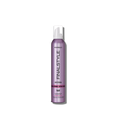 MONTIBELLO FINALSTYLE pianka utrwalająca do włosów 320 ml | Bardzo Mocna