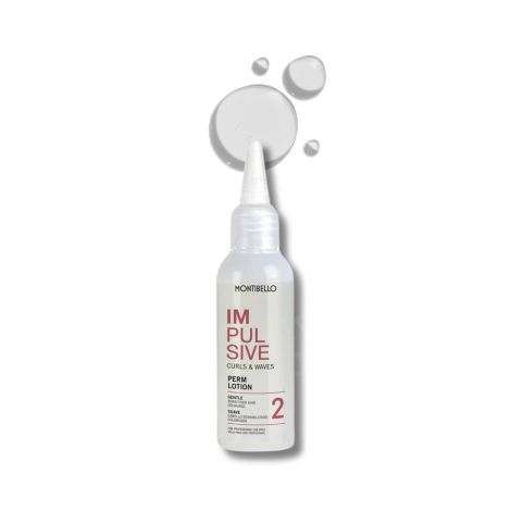 MONTIBELLO IMPULSIVE CURLS & WAVES płyn do trwałej 75 ml | 2 Delikatny - 2