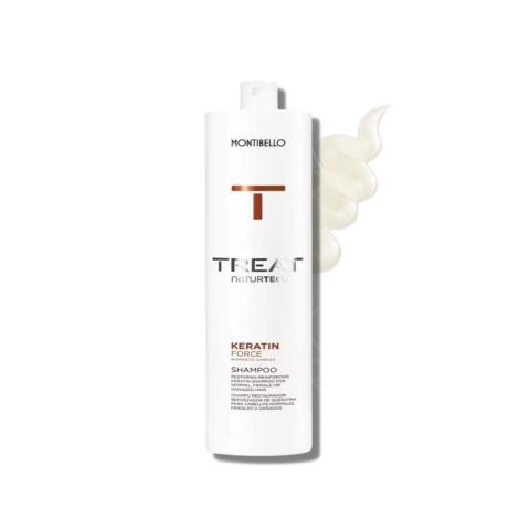 MONTIBELLO TREAT NATURTECH Keratin Force szampon do włosów 1000 ml - 2