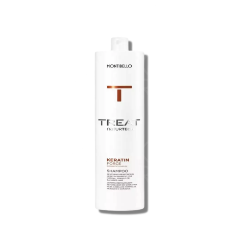 MONTIBELLO TREAT NATURTECH Keratin Force szampon do włosów 1000 ml