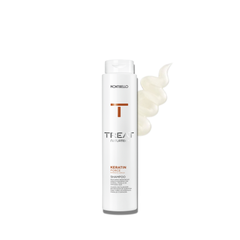 MONTIBELLO TREAT NATURTECH Keratin Force szampon do włosów 300 ml - 2
