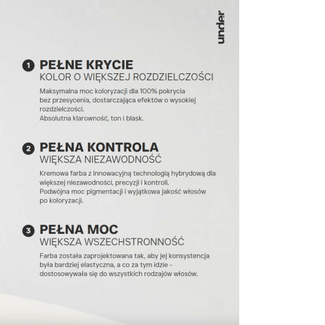 MONTIBELLO UNDER trwała wegańska farba do włosów 60 ml | 5.63 - 5