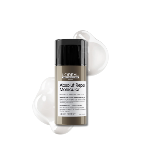 L'OREAL ABSOLUT REPAIR MOLECULAR wzmacniająca maska do włosów 100 ml - 2