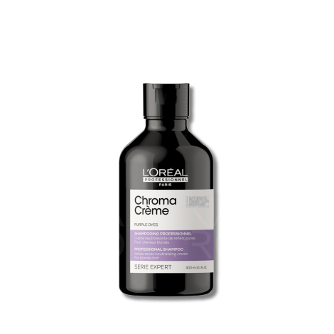 L'OREAL CHROMA CREME Purple szampon neutralizujący żółte tony 300 ml
