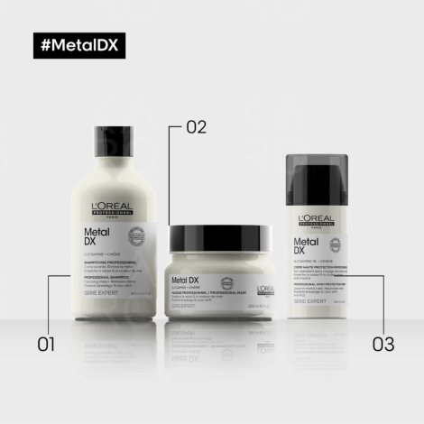 L'OREAL METAL DETOX ochronny krem wygładzający przeciw puszeniu 100 ml - 3