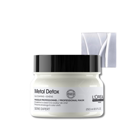 L'OREAL METAL DETOX maska zabezpieczająca włosy po koloryzacji 250 ml - 2