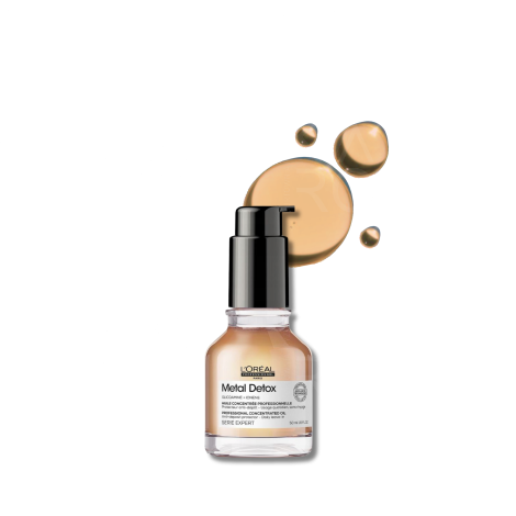 L'OREAL METAL DETOX ochronny olejek do włosów po koloryzacji 50 ml - 2