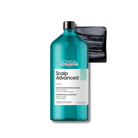L'OREAL SCALP ADVANCED głęboko oczyszczający szampon do włosów 1500 ml - 2