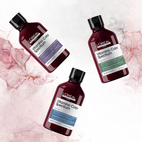 L'OREAL VITAMINO COLOR SPECTRUM zielony szampon neutralizujący 300 ml - 3