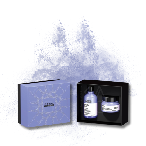 L'OREAL BLONDIFIER Serie Expert zestaw rozświetlający szampon + maska - 2