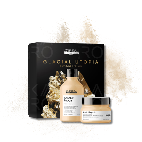 L'OREAL ABSOLUT REPAIR Glacial Utopia zestaw regenerujący szampon + maska - 2