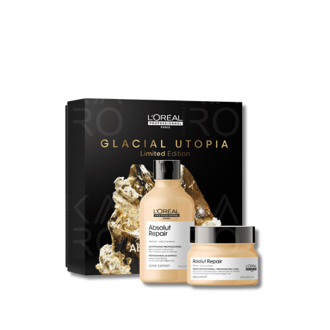 L'OREAL ABSOLUT REPAIR Glacial Utopia zestaw regenerujący szampon + maska