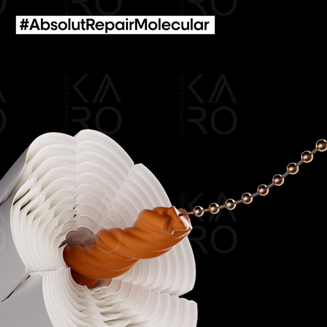 L'OREAL ABSOLUT REPAIR MOLECULAR Glacial Utopia zestaw szampon + serum - 7