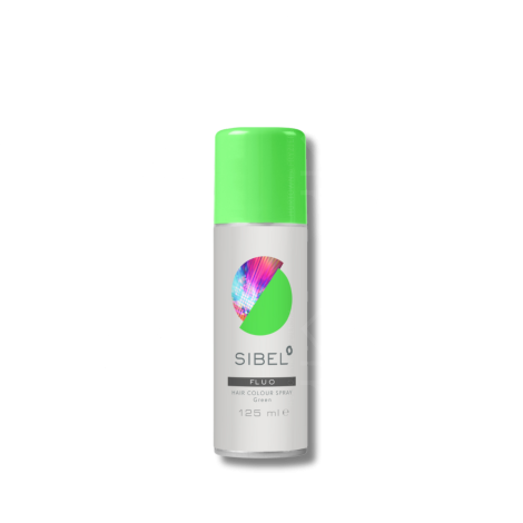 SIBEL HAIR COLOUR SPRAY Fluo lakier fluorescencyjny 125 ml | Zielony