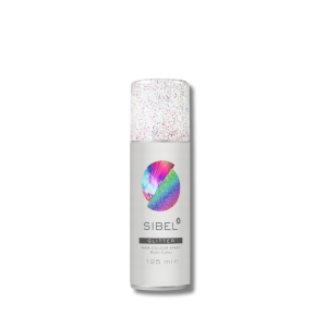 SIBEL HAIR COLOUR SPRAY Glitter lakier z brokatem 125 ml | Wielokolorowy
