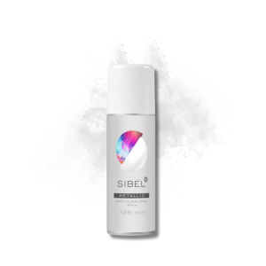SIBEL HAIR COLOUR SPRAY Metallic lakier metaliczny 125 ml | Biały - image 2