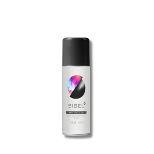 SIBEL HAIR COLOUR SPRAY Metallic lakier metaliczny 125 ml | Czarny
