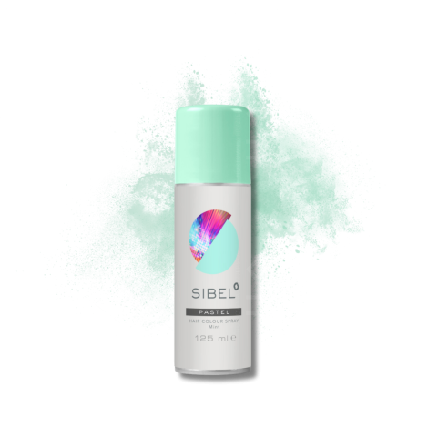 SIBEL HAIR COLOUR SPRAY Pastel lakier pastelowy 125 ml | Miętowy - 2