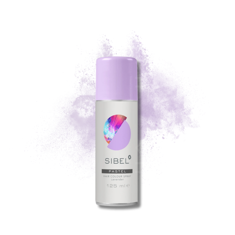 SIBEL HAIR COLOUR SPRAY Pastel lakier pastelowy 125 ml | Lawendowy - 2