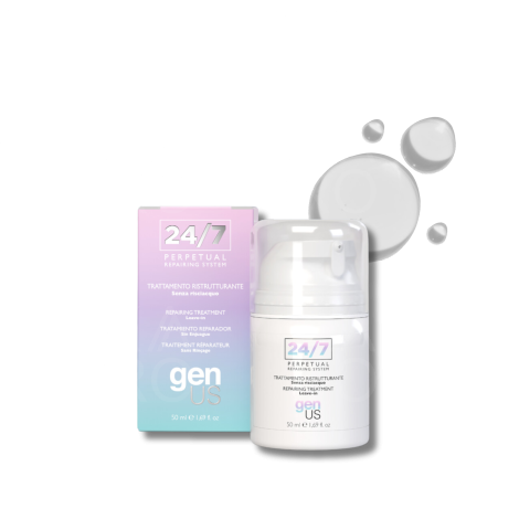 GENUS 24/7 PERPETUAL odbudowująca biomimetyczna kuracja do włosów 50 ml - 2