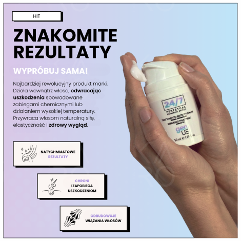 GENUS 24/7 PERPETUAL odbudowująca biomimetyczna kuracja do włosów 50 ml - 4