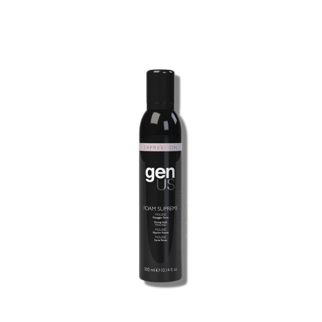 GENUS EXPRESSION Foam Supreme utrwalająca pianka do włosów mocna 300 ml