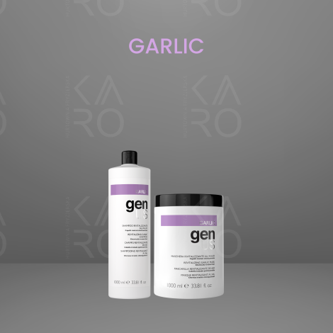 GENUS GARLIC rewitalizująca maska z ekstraktem z czosnku do włosów 500 ml - 7