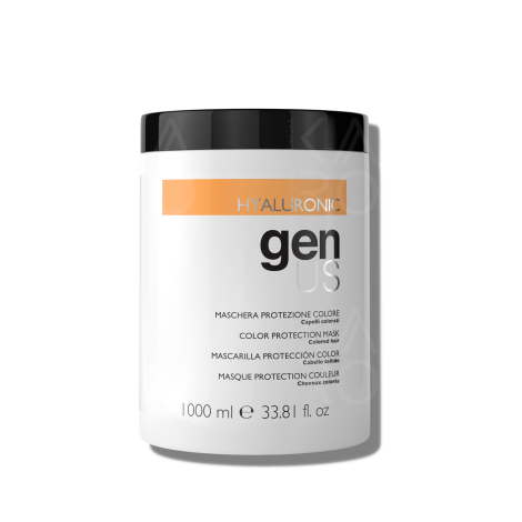 GENUS HYALURONIC wygładzająca maska do włosów farbowanych 1000 ml