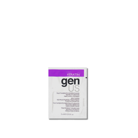 GENUS KERATIN regenerująca keratynowa kuracja do włosów uszkodzonych 3 ml