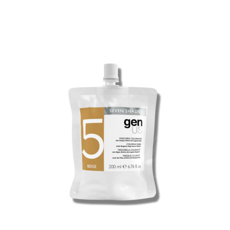 GENUS SEVEN SHADES maska koloryzująca z wodą organiczną 200 ml | Beige
